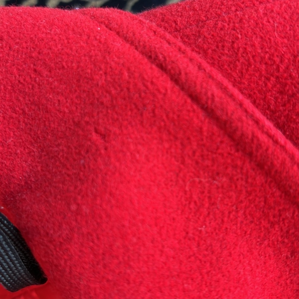 Red wool blend VALERIE STEVENS jacket - Picture 7 of 10